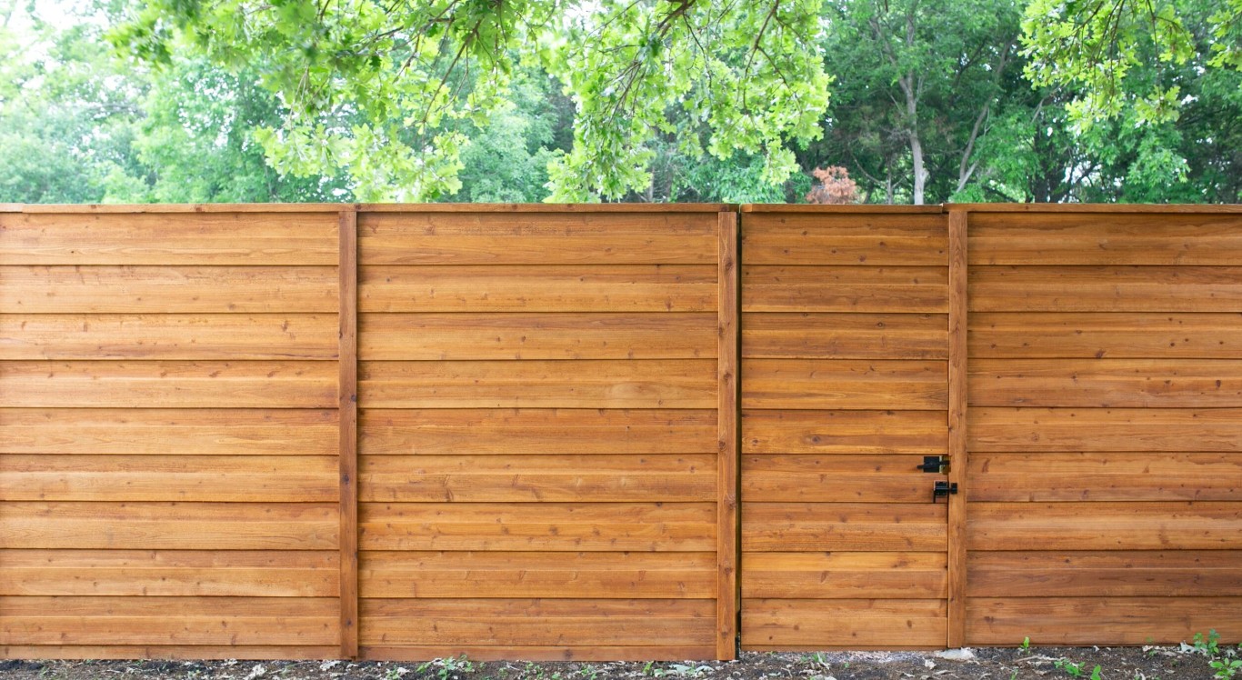 Beautiful wood fence installation in Gary, IN